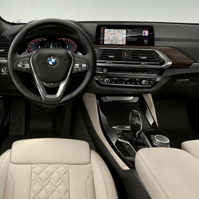 BMW x3 внутри