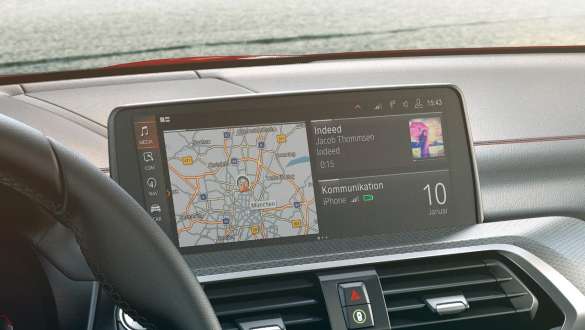 Concept operativo intuitivo della BMW X4 G02 Concept operativo intuitivo della BMW X4 G02 2018 Control Display
