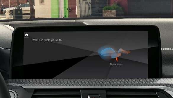 BMW Intelligent Personal Assistant BMW X4 BMW Intelligent Personal Assistant della BMW X4 G02 2018