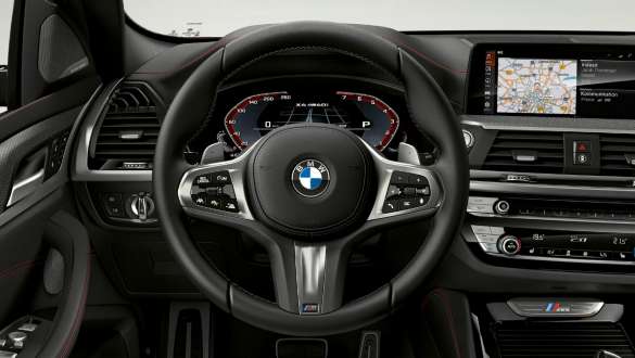 Variable Sport Steering della BMW X4 G02 Variable Sport Steering BMW X4 G02 2018 Cockpit