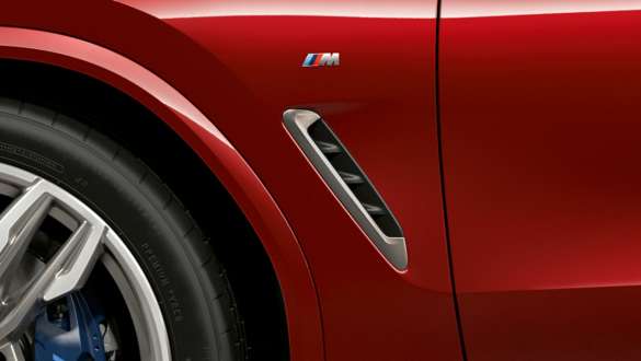 Air Breather BMW X4 G02 Air Breather BMW X4 M40i G02 2018 Flamenco Red brilliant effect Primo piano