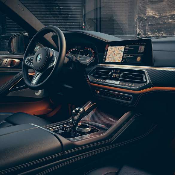 Interni della BMW X6 G06. Gli interni della BMW X6 G06.