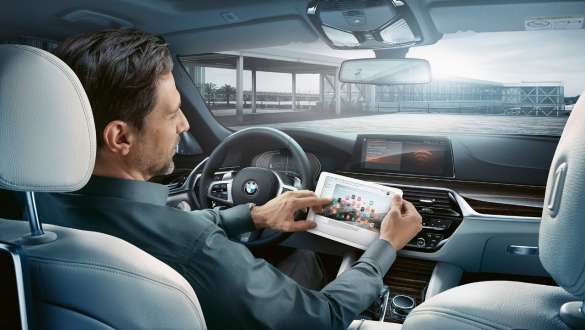 WLAN Hotspot di BMW ConnectedDrive Internet a bordo vettura con il WLAN Hotspot di BMW ConnectedDrive