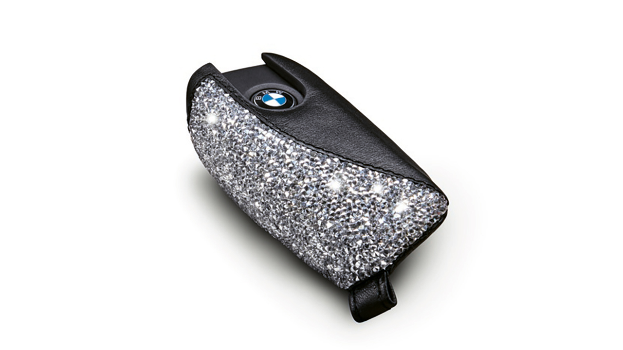 Astuccio portachiavi BMW in pelle