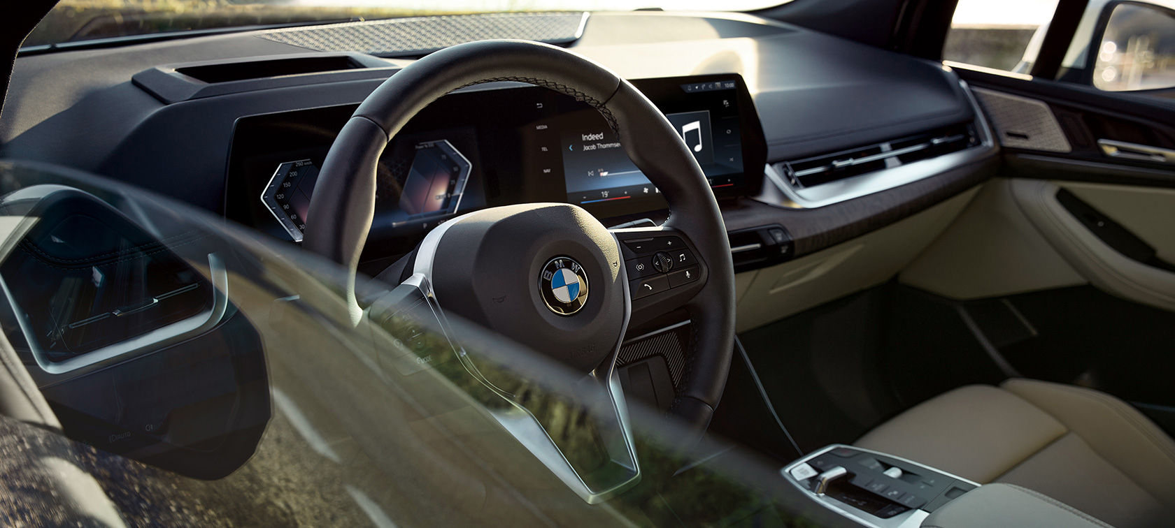 Nuova BMW Serie 2 Active Tourer U06 2021 Abitacolo Cockpit Nuova BMW Serie 2 Active Tourer U06 2021 Abitacolo Cockpit