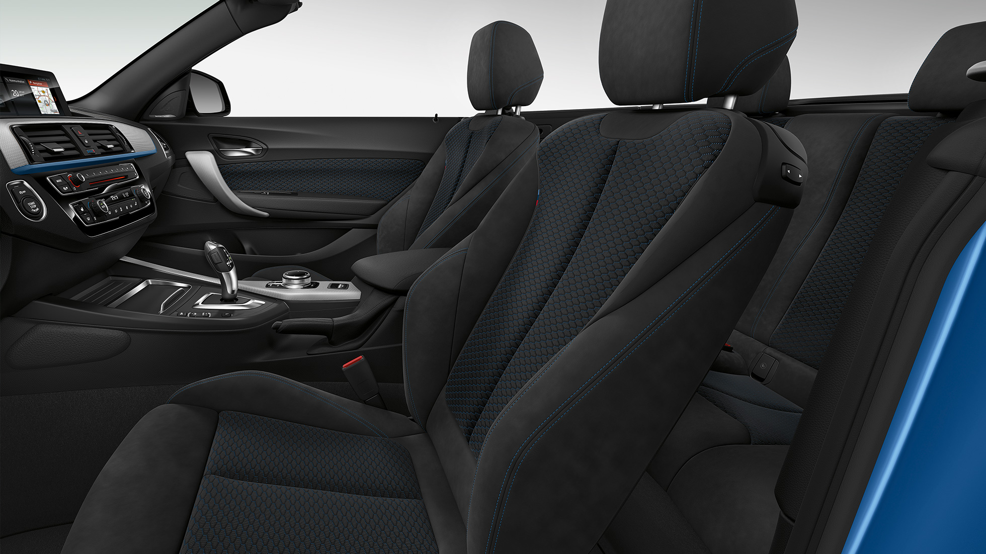 BMW Serie 2 Cabrio, modello M Sport, interni BMW Serie 2 Cabrio, modello M Sport, interni