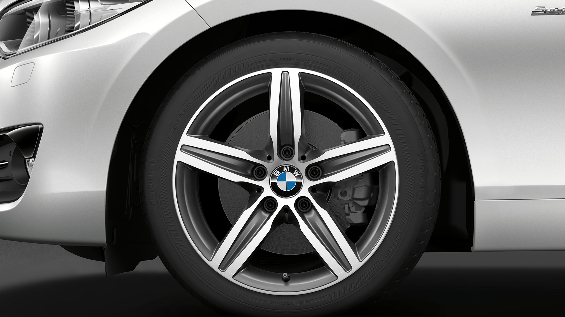 BMW Serie 2 Cabrio, modello Sport Line, ruote BMW Serie 2 Cabrio, modello Sport Line, ruote