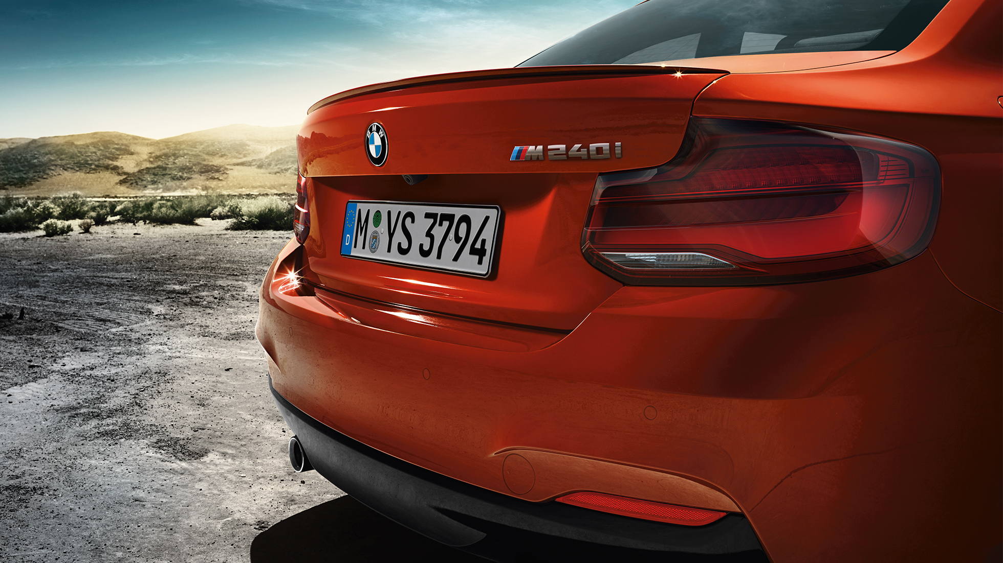 BMW Serie 2 Coupé, denominazione modello sul posteriore F22 BMW Serie 2 Coupé, denominazione modello sul posteriore F22