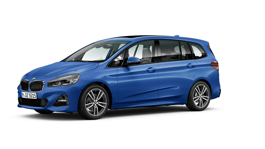 Versioni BMW Serie 2 BMW Serie 2 Gran Tourer F46 Vista laterale a tre quarti Versioni BMW Serie 2 BMW Serie 2 Gran Tourer F46 Vista laterale a tre quarti