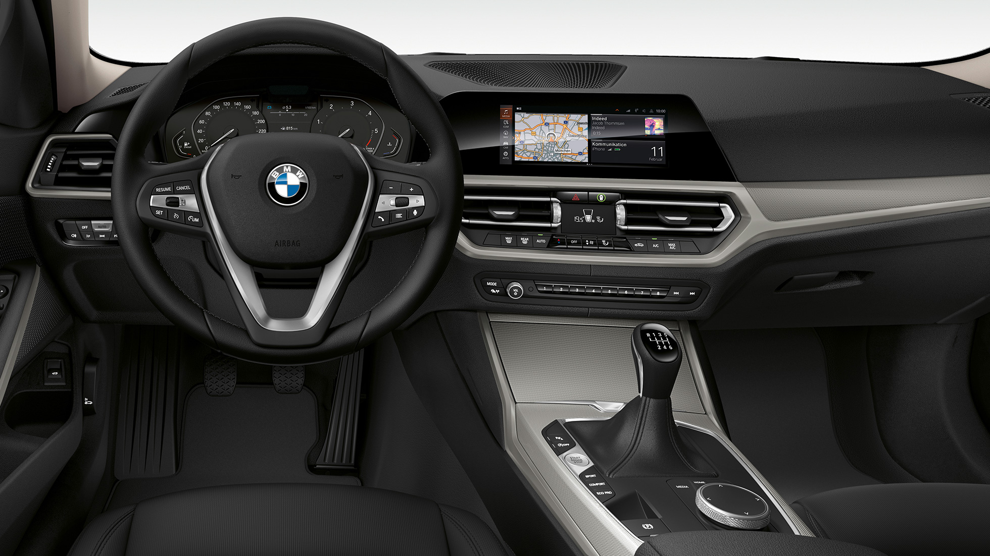 Versione Advantage, cockpit G21 BMW Serie 3 Touring, versione Advantage Cockpit G21