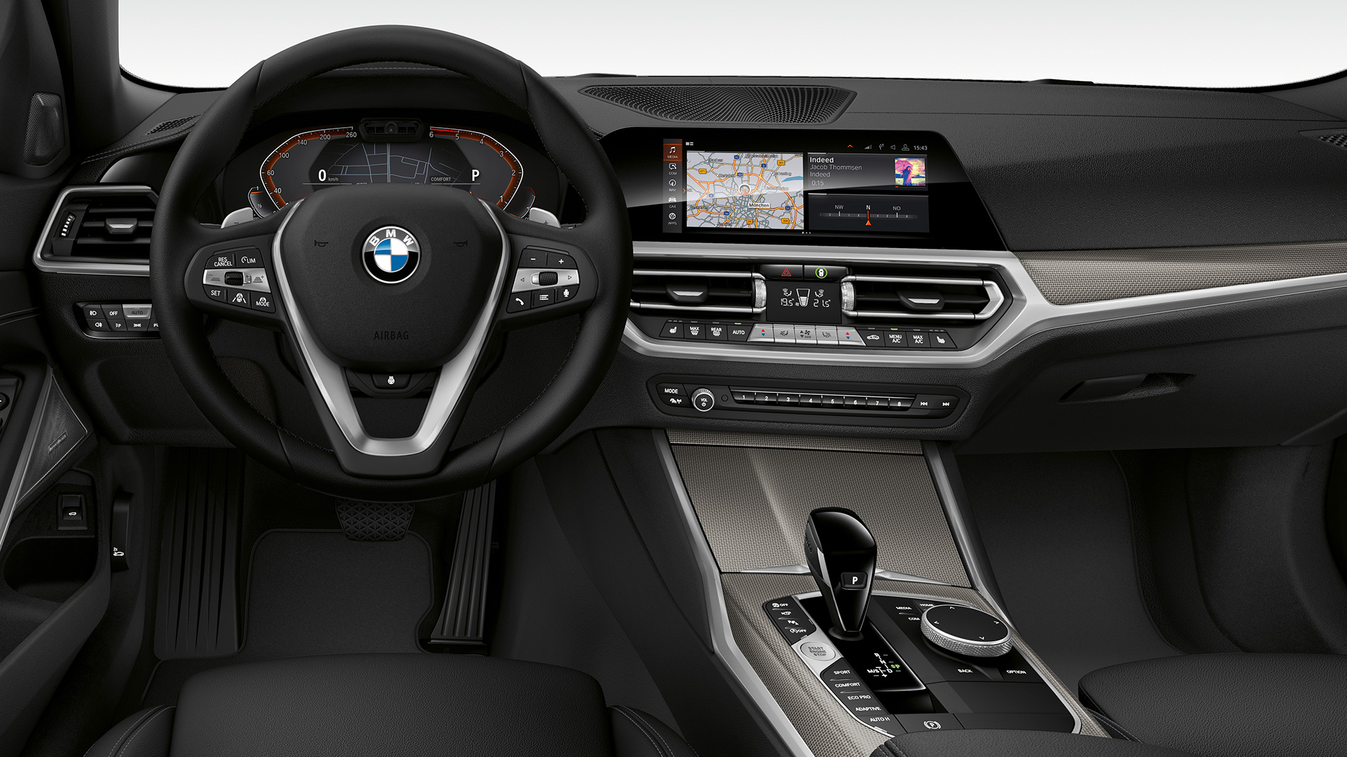 Versione Sport, cockpit G21 BMW Serie 3 Touring, versione Sport, cockpit G21