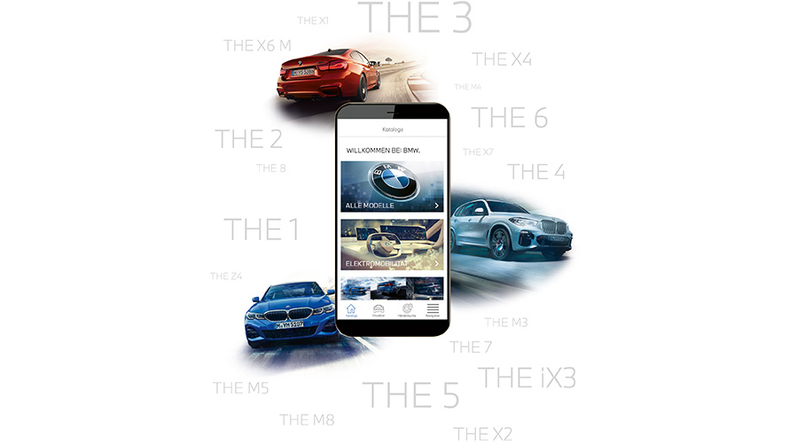 App Cataloghi BMW App Cataloghi BMW su smartphone