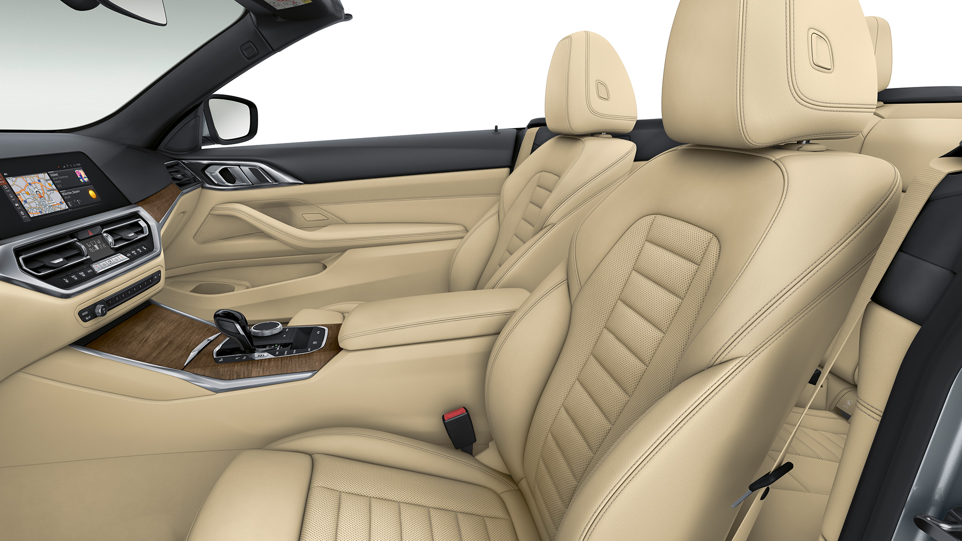 Sedili della BMW Serie 4 Cabrio Allestimento base G23 2020 BMW Serie 4 Cabrio G23 2020 Allestimento base Interni, Sedili