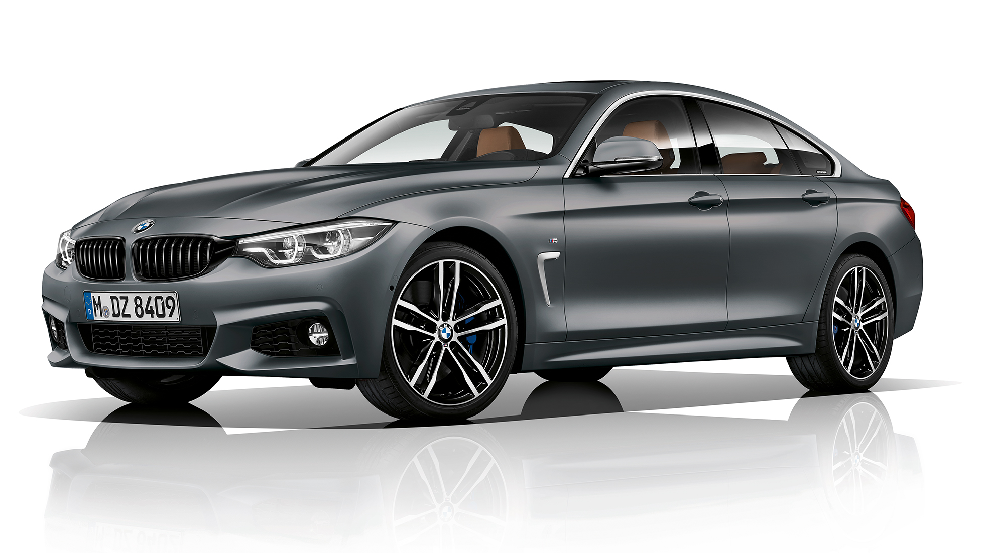 BMW Serie 4 Gran Coupé, Versione M Sport, ripresa frontale a tre quarti BMW Serie 4 Gran Coupé, Versione M Sport, ripresa frontale a tre quarti