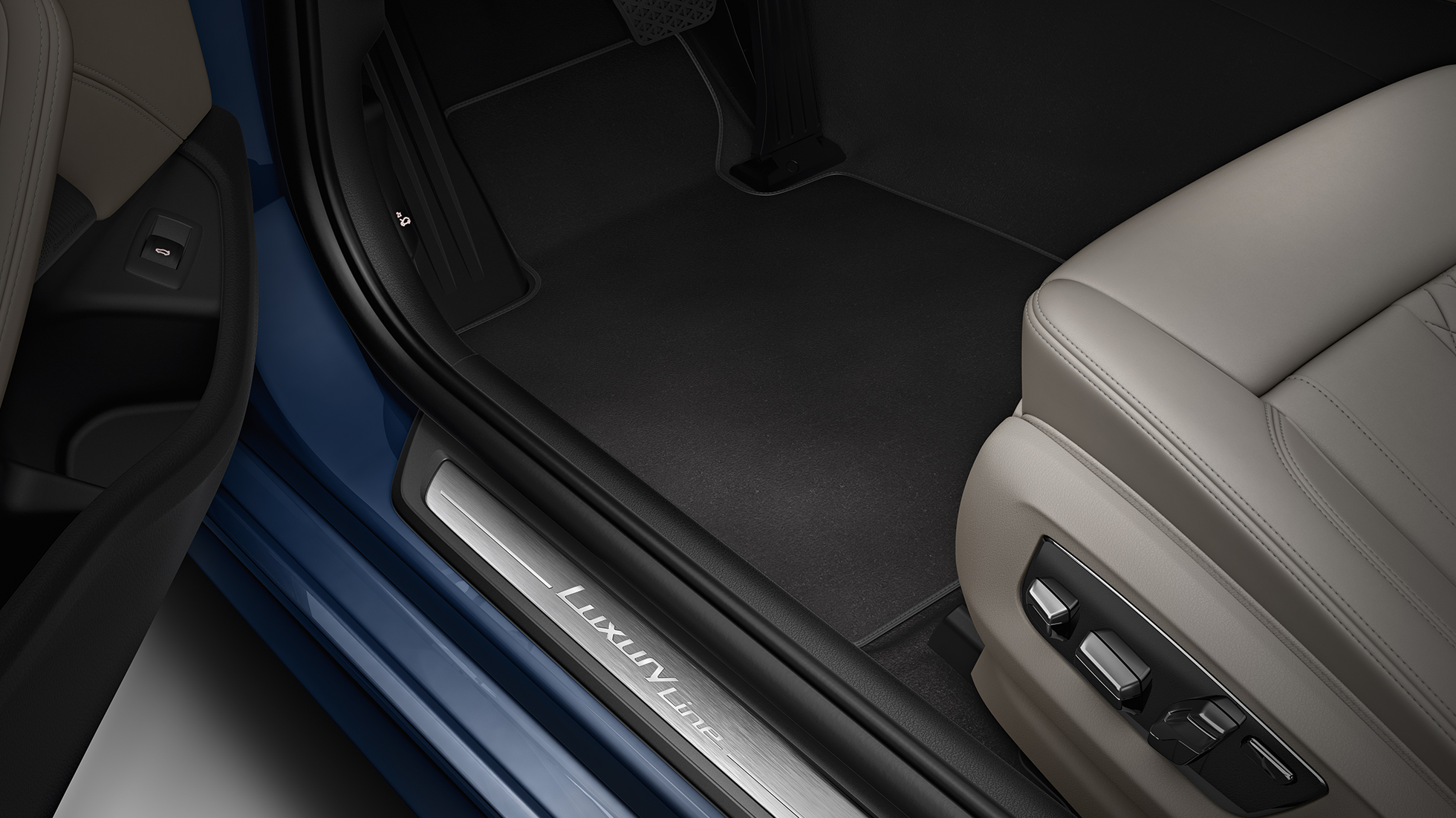 Versione Luxury Interni BMW Serie 5 Berlina Versione Luxury BMW Serie 5 Berlina 540d Berlina G30 Imperial Blue brilliant effect metallizzato Interni