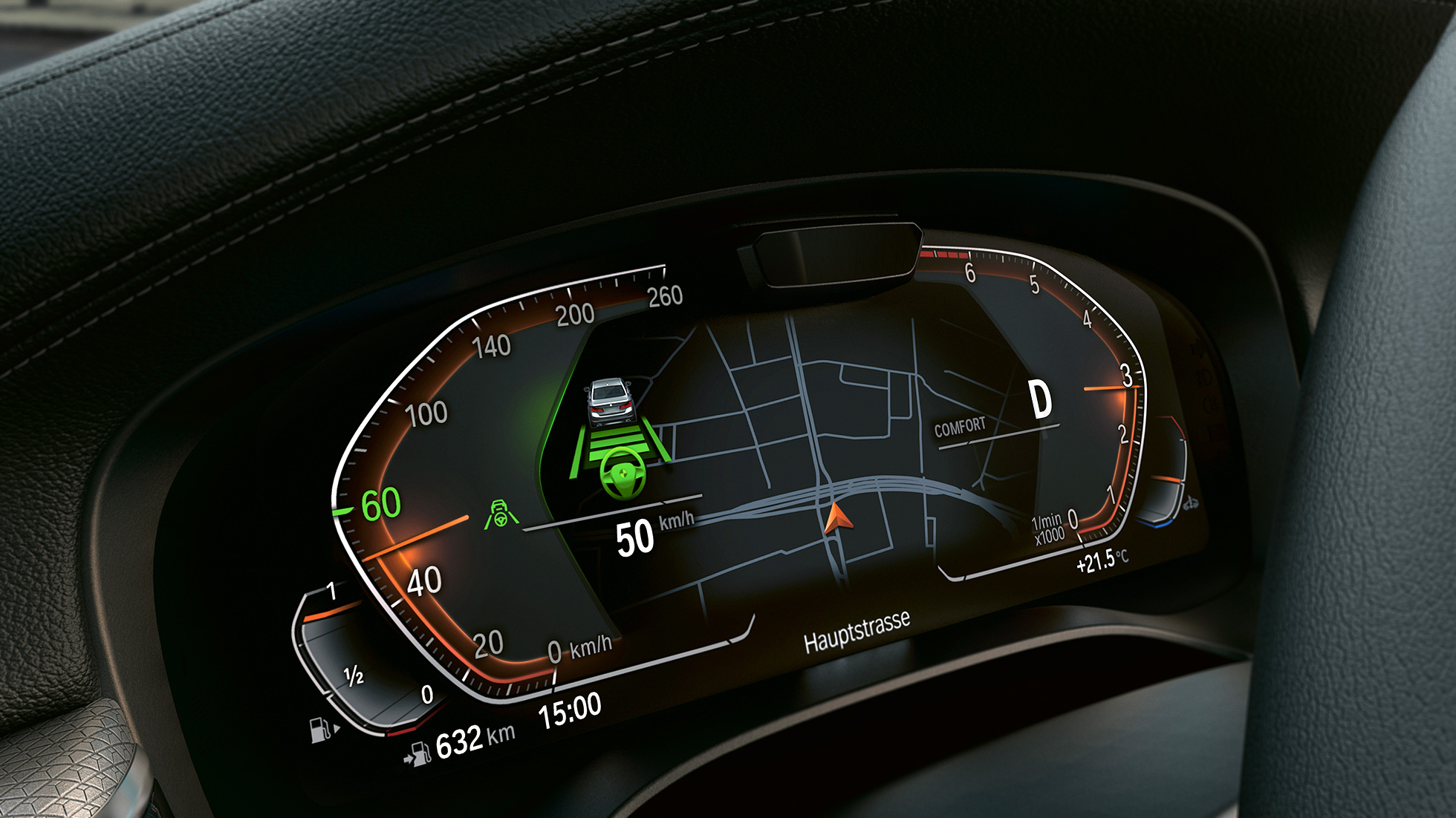 BMW Personal CoPilot BMW Serie 5 Berlina G30 BMW Personal CoPilot BMW Serie 5 Berlina G30 2020 Control Display, abitacolo
