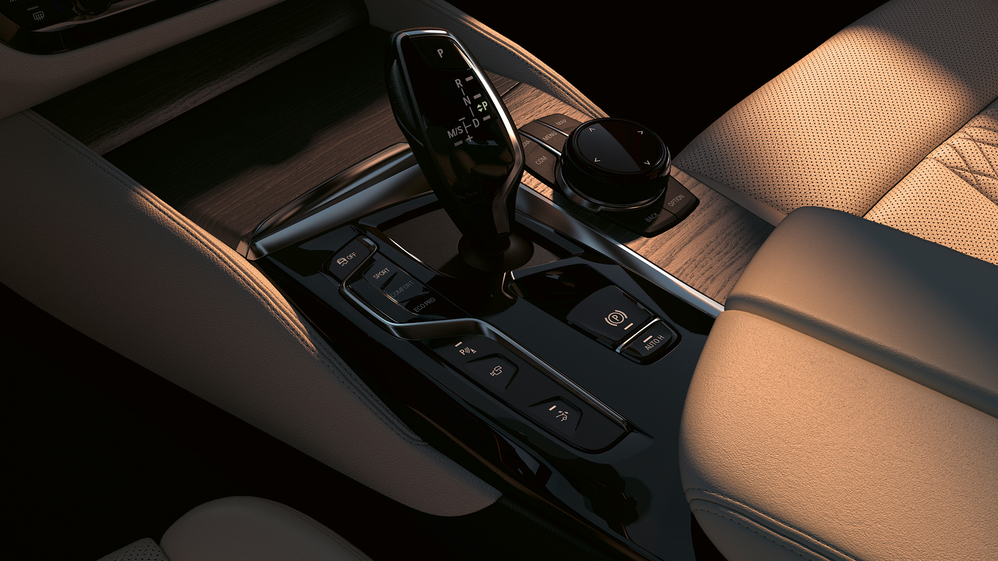 Elementi di comando della BMW Serie 6 Gran Turismo G32 2020 Elementi di comando della BMW Serie 6 Gran Turismo 640i xDrive G32 2020, interni