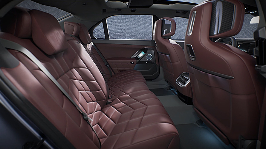 BMW Serie 7 Berlina G70 ICE 740i pacchetto sportivo M Private Lounge della BMW Serie 7 Berlina G70 ICE 740i pacchetto sportivo M