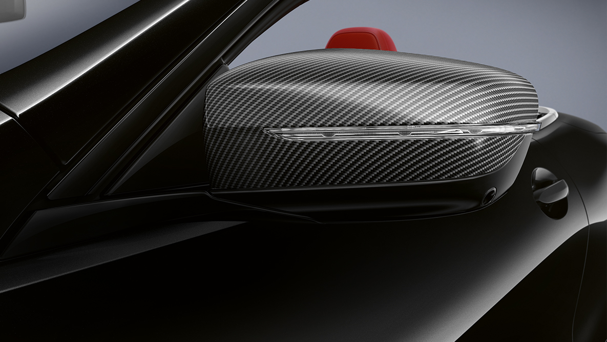 Nuova BMW M850i xDrive, calotte dei retrovisori esterni in carbonio. Nuova BMW M850i xDrive, calotte dei retrovisori esterni in carbonio.