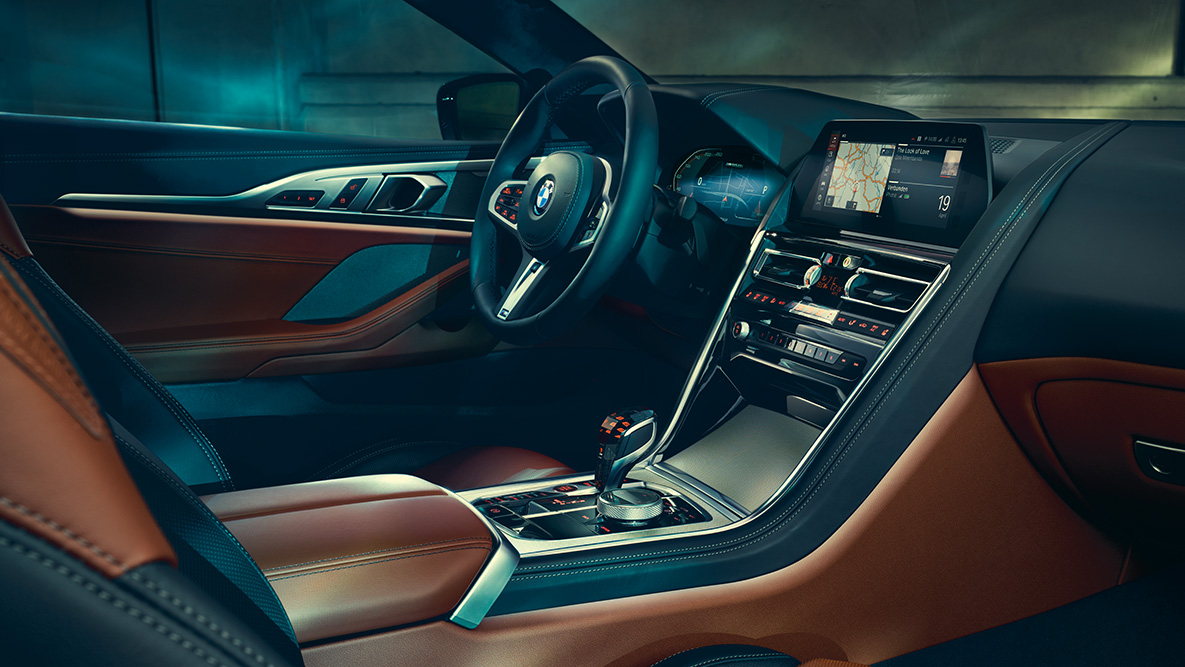 BMW Serie 8 Coupé, interni. Interni della BMW Serie 8 Coupé.