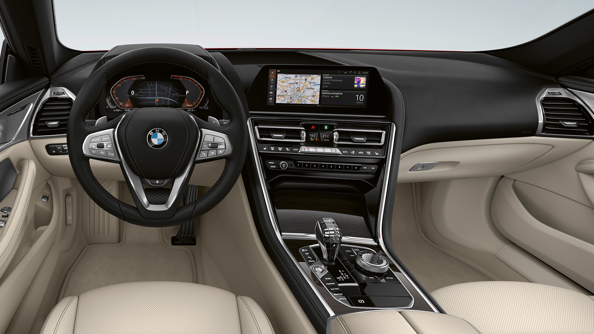 Versione base, cockpit G16 Nuova BMW Serie 8 Gran Coupé, versione base, cockpit G16
