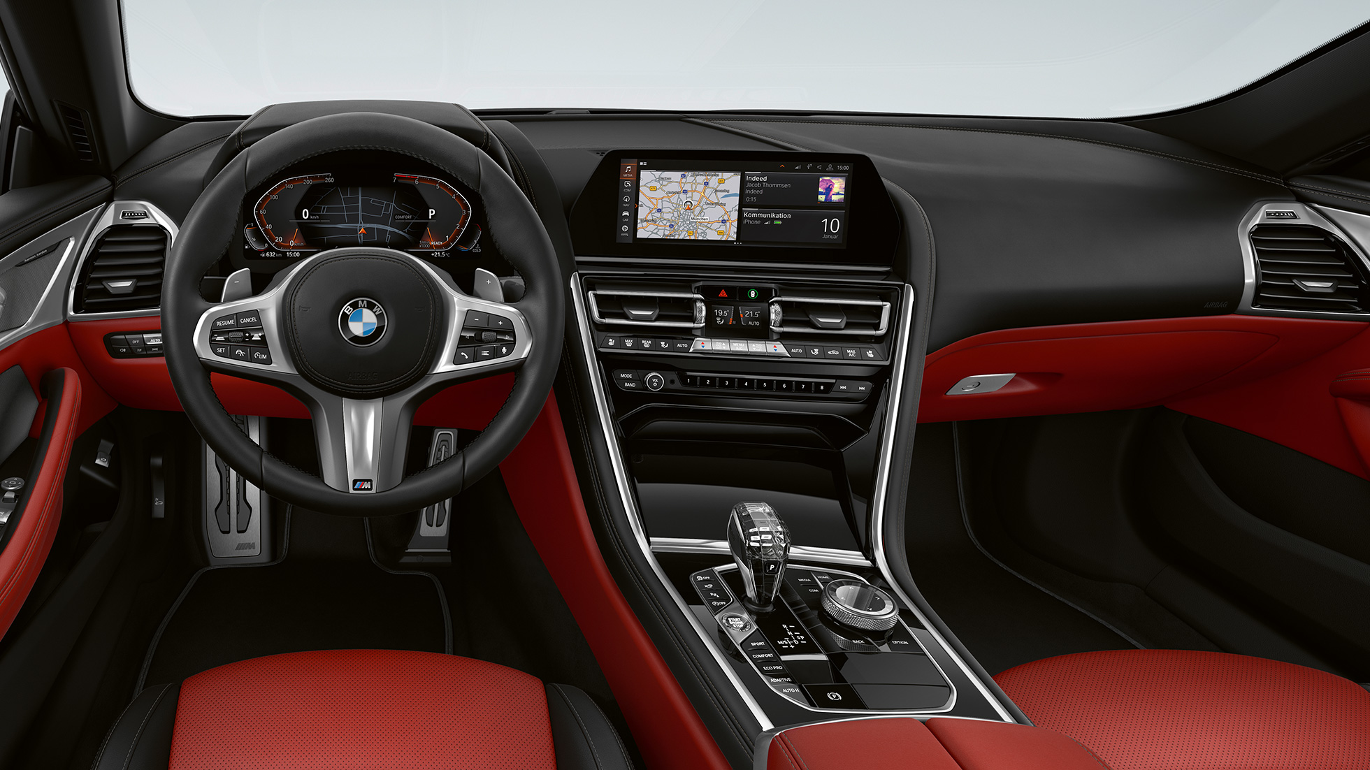Pacchetto sportivo M, cockpit G16 Nuova BMW Serie 8 Gran Coupé, pacchetto sportivo M, cockpit G16