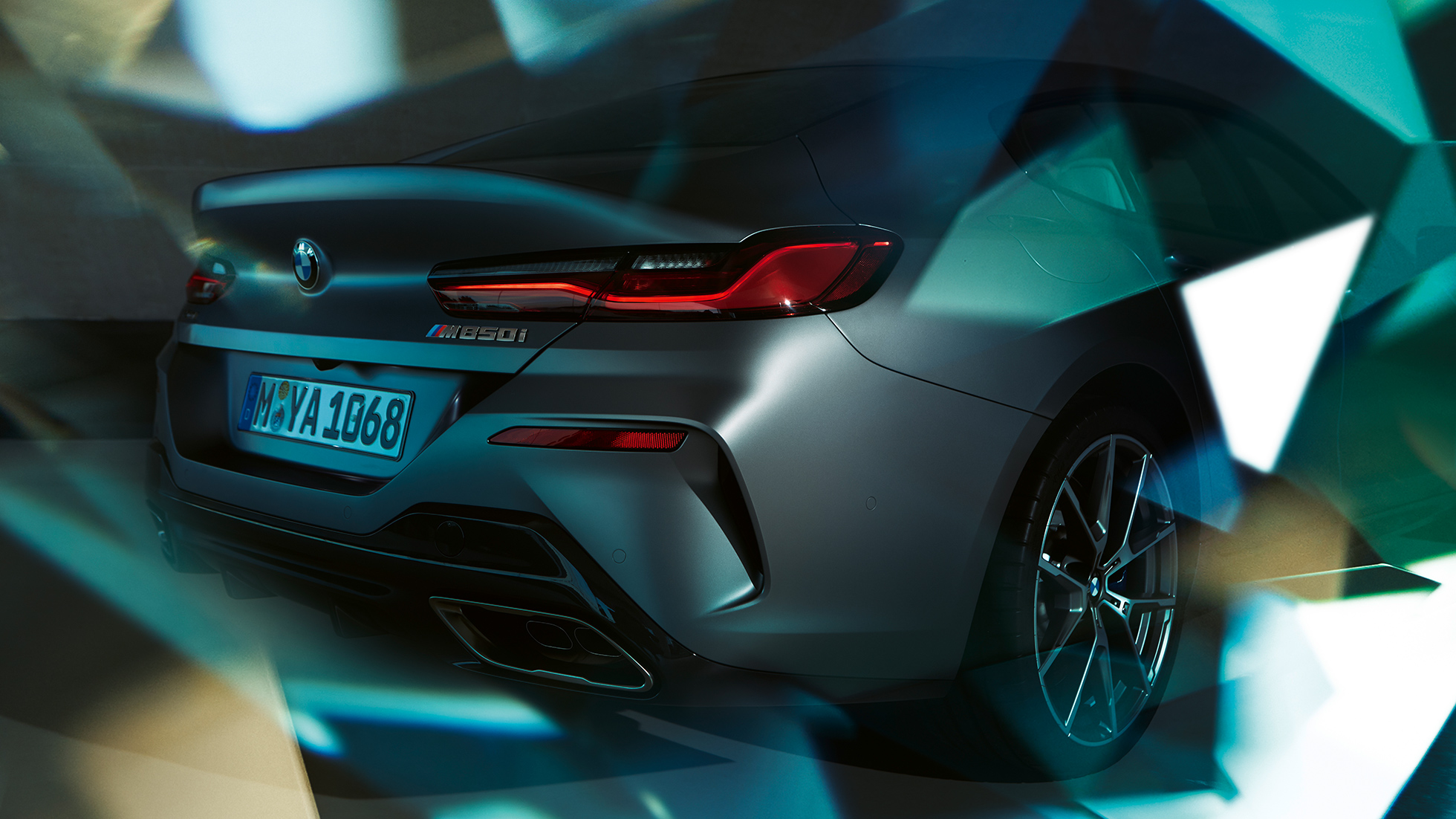 Design da auto sportiva G16 BMW Serie 8 Gran Coupé, design da auto sportiva G16