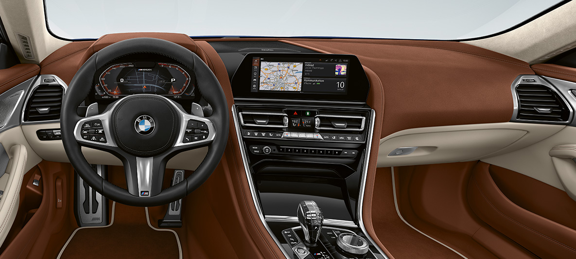 BMW Individual Cockpit G16 Nuova BMW Serie 8 Gran Coupé, BMW Individual, cockpit G16