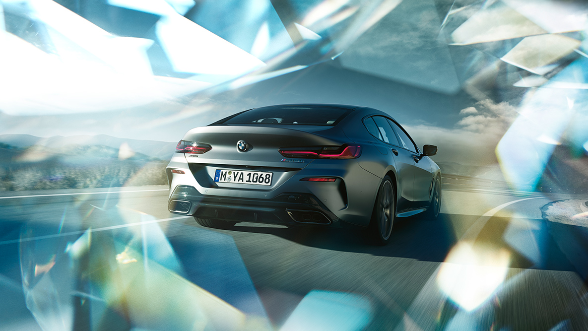 Dinamica di guida xDrive BMW Serie 8 Gran Coupé, dinamica di guida xDrive