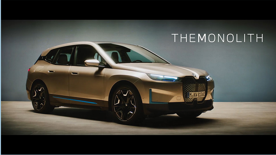 BMW iX i20 SUV elettrico rethinking design Video BMW iX i20 2021 SUV elettrico rethinking design Video