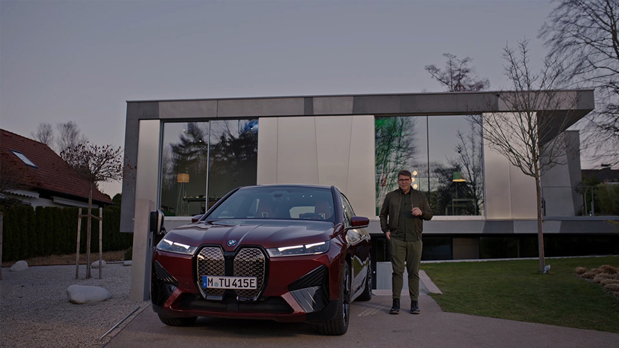 BMW iX i20 SUV elettrico great entrance moments Video BMW iX i20 2021 SUV elettrico great entrance moments Video