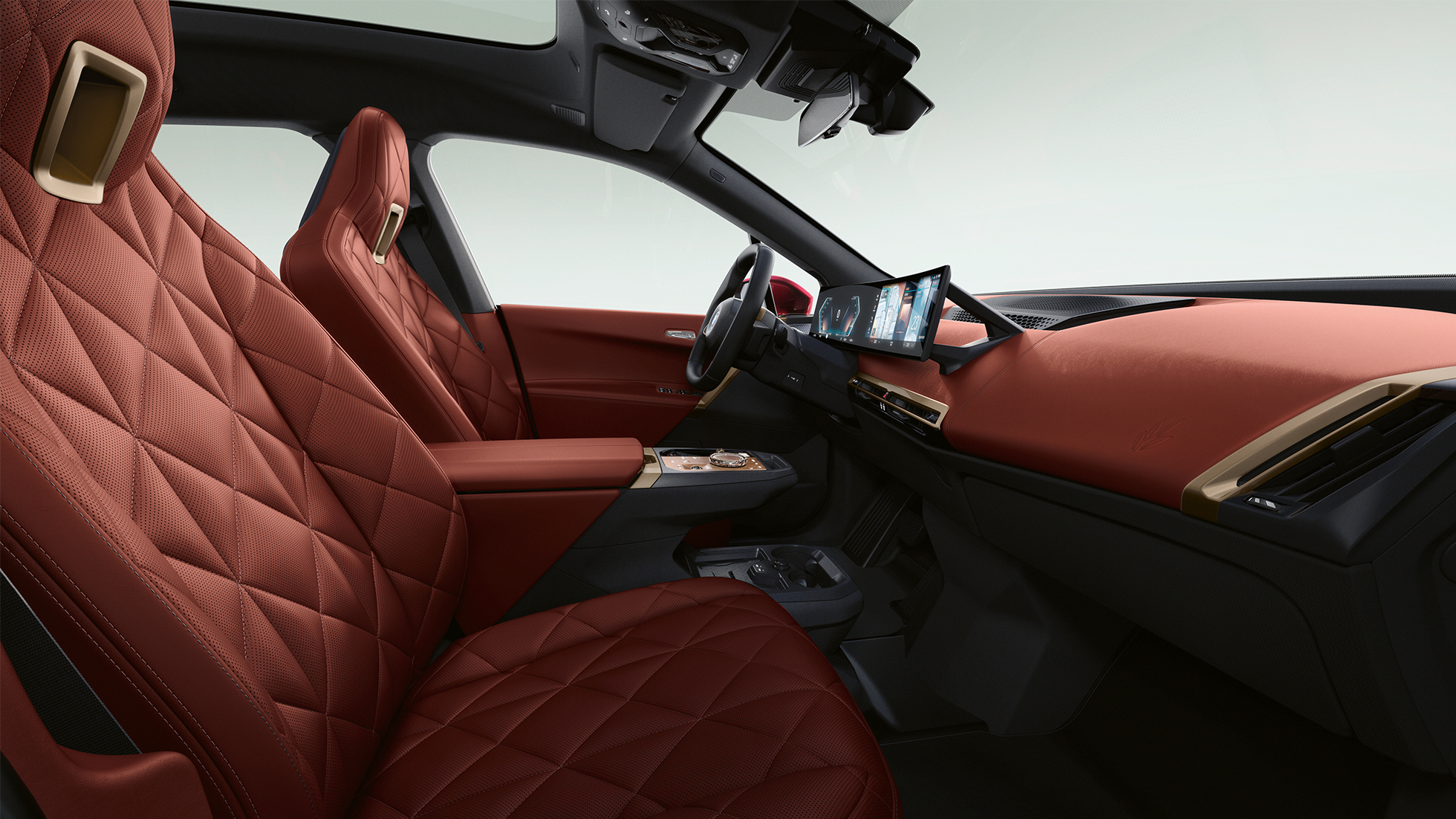 BMW iX design Suite Castanea BMW iX i20 design interni Suite Castanea