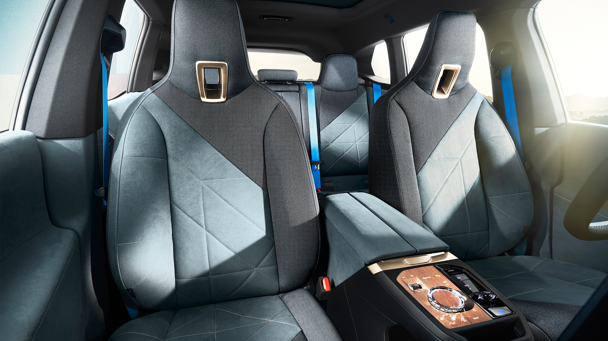 BMW iX sedili posteriori Loft Stonegrey BMW iX i20 sedili posteriori Loft Stonegrey