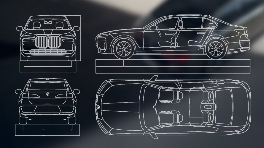 Dati tecnici della BMW i7 Berlina G70