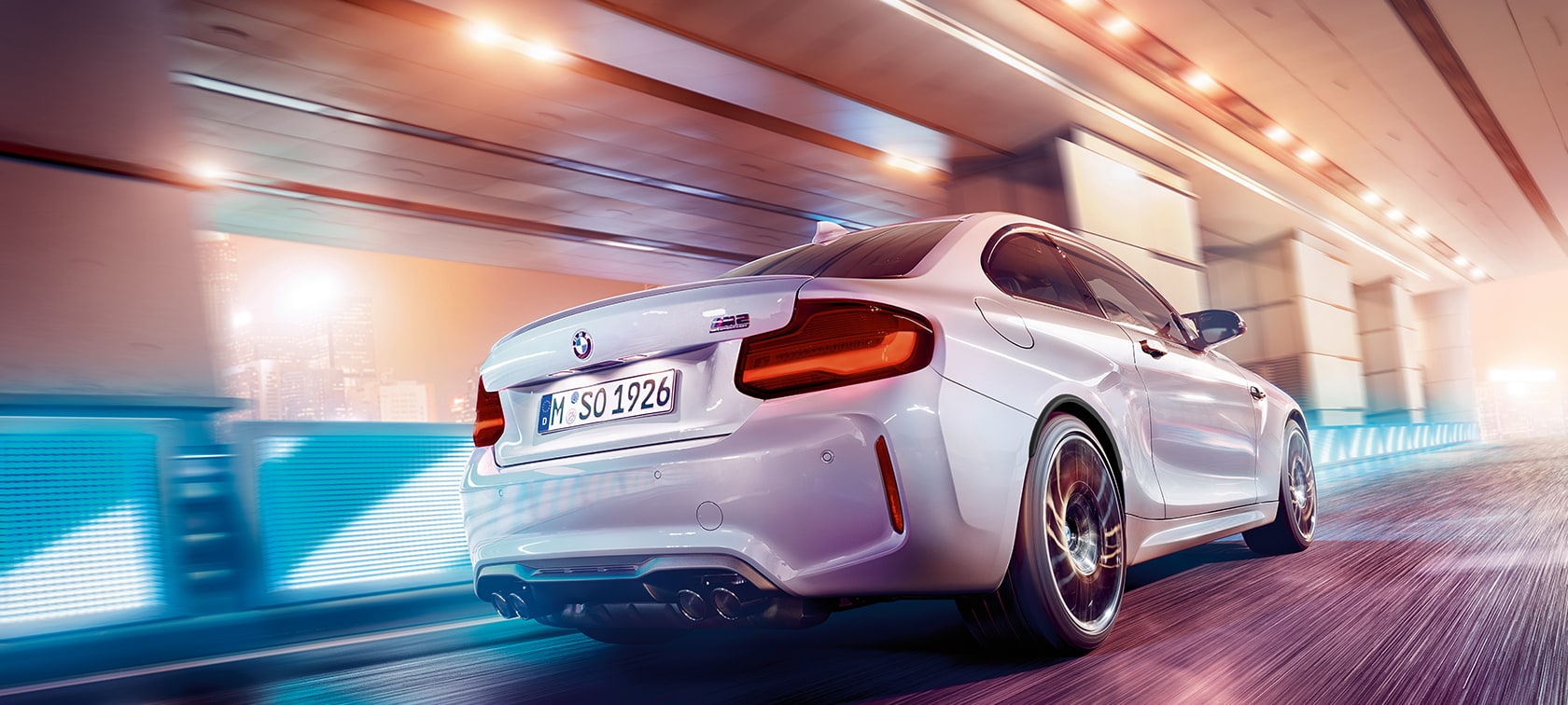 Versioni ed equipaggiamenti della BMW M2 CS F87 Versioni ed equipaggiamenti della BMW M2 CS F87 Misano Blue metallizzato, vista