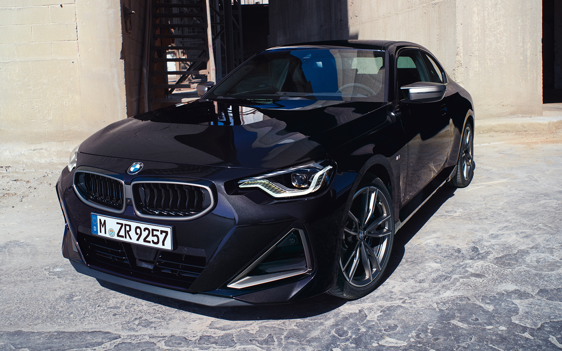 BMW M240i G42 Design del frontale Design del frontale della BMW M240i G42