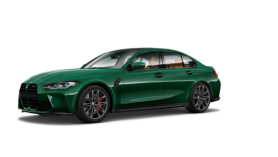 BMW M3 G80 vista a tre quarti BMW M3 G80 vista a tre quarti
