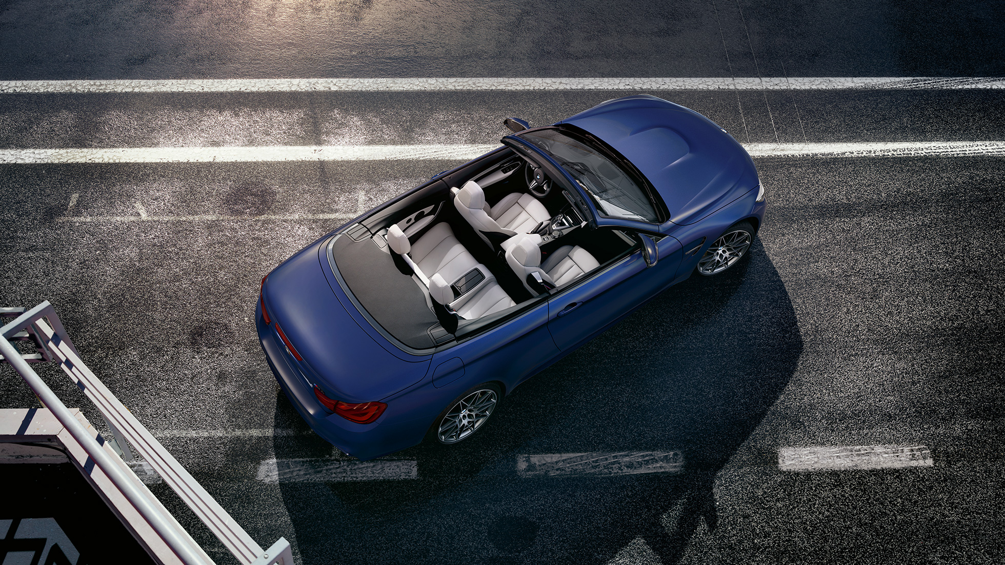 BMW M4 Cabrio, hardtop BMW M4 Cabrio, design, vista dall'alto, capote, hardtop
