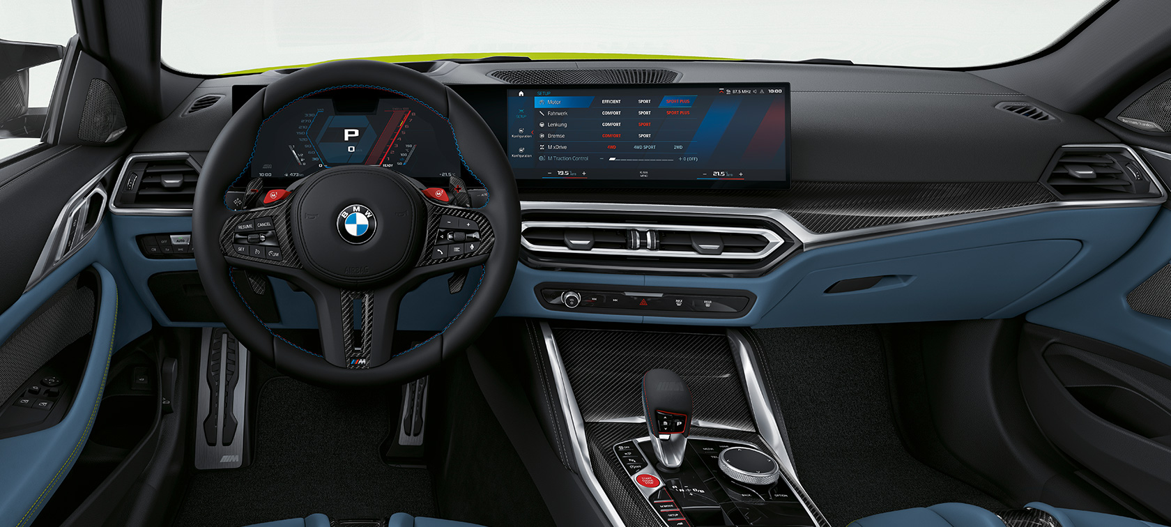 BMW M4 Coupé G82 2020 Cockpit BMW M4 Coupé G82 2020 Cockpit Abitacolo