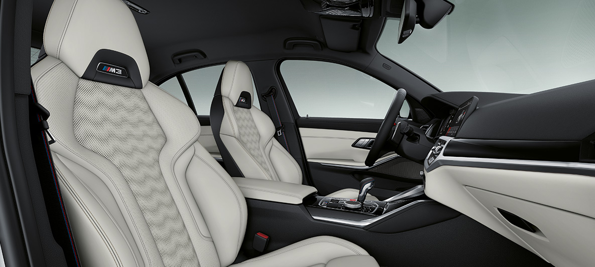 Rivestimenti interni in pelle Merino full BMW Individual Ivory White BMW M4 Coupé 2020 G82 Abitacolo Rivestimenti interni in pelle Merino full BMW Individual Ivory White BMW M4 Coupé G82 2020 Abitacolo Cockpit