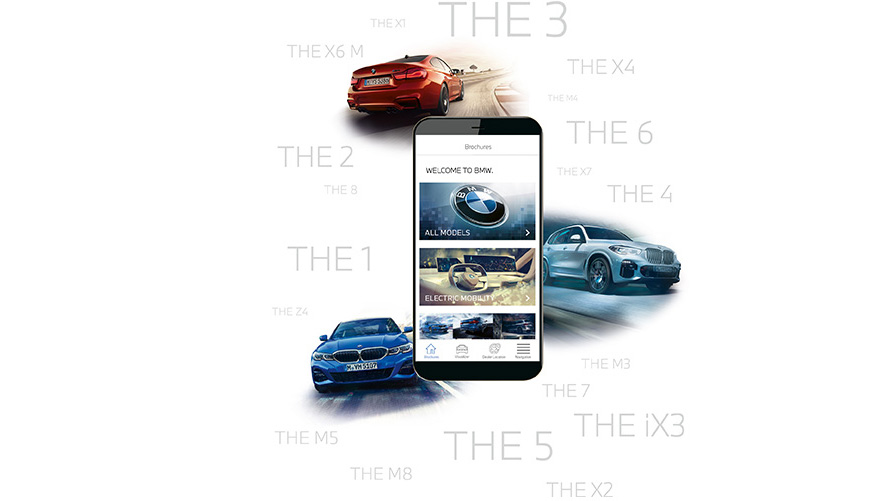 App Cataloghi BMW App Cataloghi BMW su smartphone