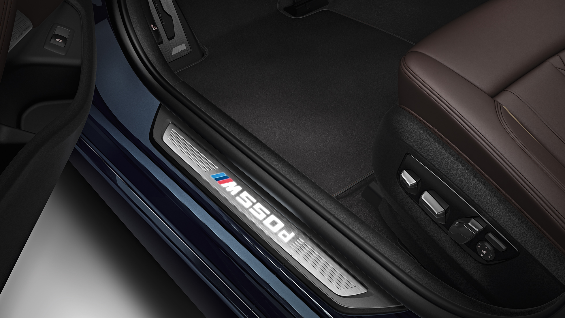 Listello battitacco BMW M550d xDrive Touring Listello battitacco BMW M550d xDrive Touring G31 Interni