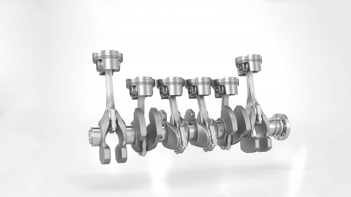 Motore benzina M high performance TwinPower Turbo a 6 cilindri, manovellismo e pistoni forgiati. BMW X3 M Competition e BMW X3 M, motore benzina a 6 cilindri M TwinPower Turbo high performance, manovellismo e pistoni forgiati.