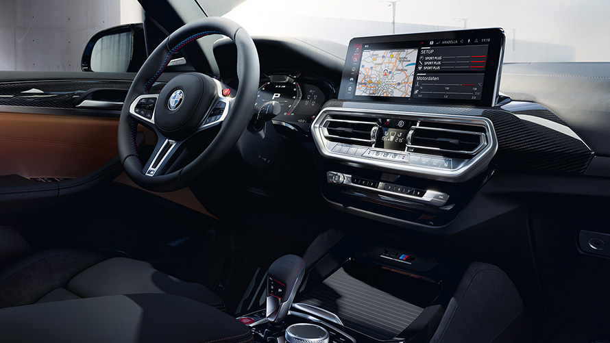 BMW X3 M Competition F97 LCI Facelift 2021 Cockpit BMW X3 M Competition F97 LCI Facelift 2021 Cockpit Interni