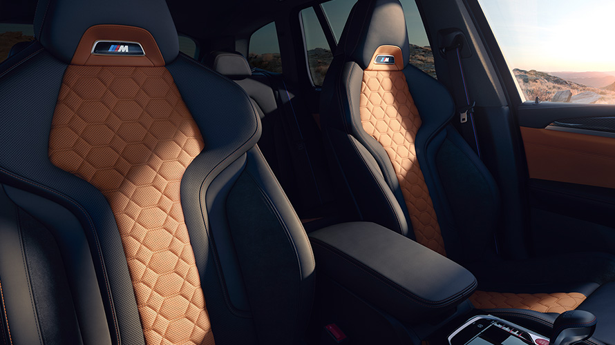 BMW X3 M Competition F97 LCI 2021 Sedili sportivi M BMW X3 M Competition F97 LCI Facelift 2021 Abitacolo Sedili sportivi M