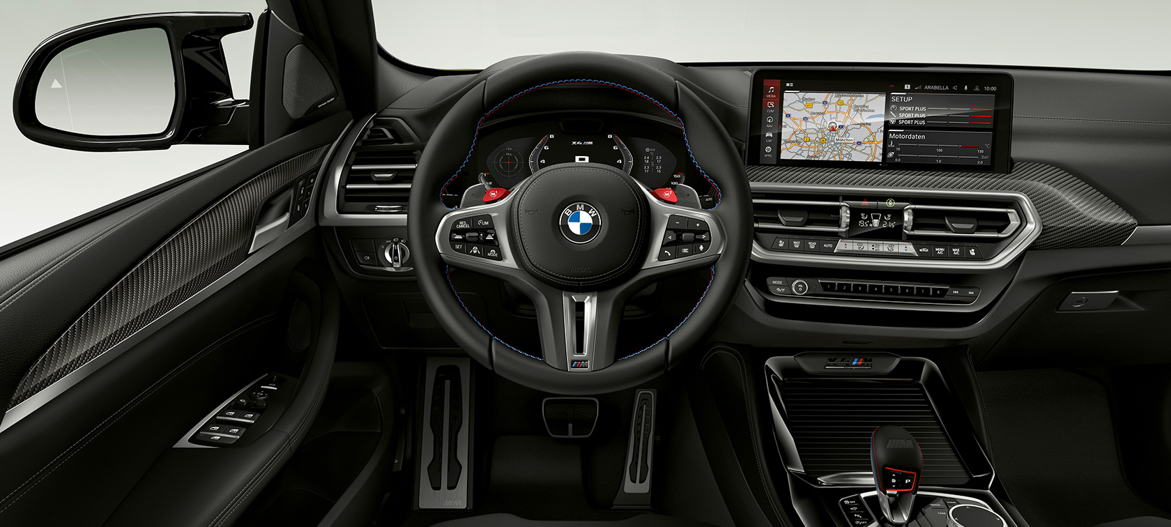 Cockpit BMW X4 M Competition F98 LCI Facelift 2021 BMW X4 M Competition F98 LCI Facelift 2021 Cockpit Interni