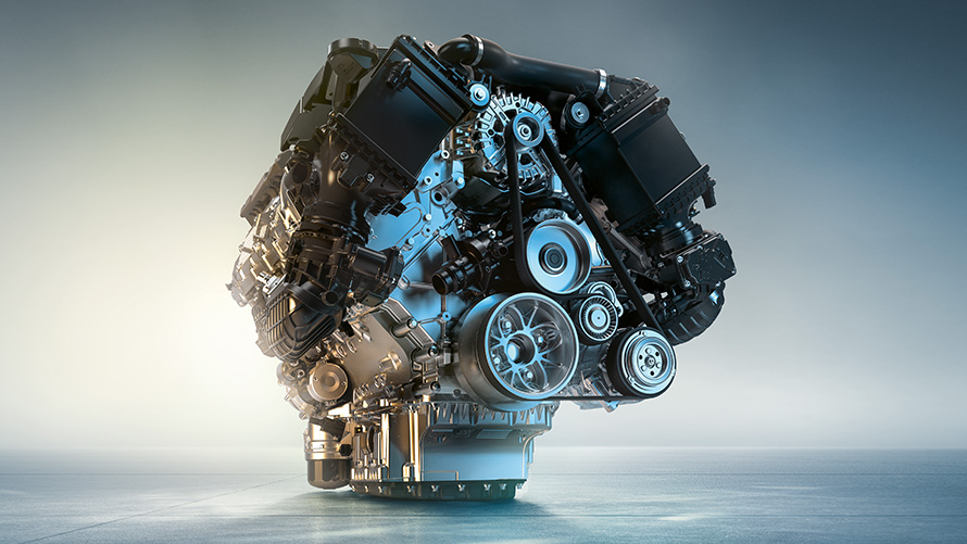 Motore benzina M TwinPower Turbo della BMW X5 M50i G05 Motore benzina M TwinPower Turbo a 8 cilindro della BMW X5 M50i G05