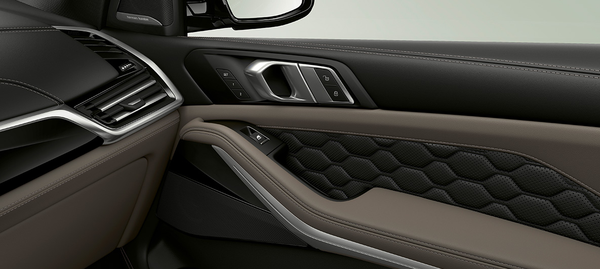 Pelle full Merino della BMW X5 M F95 Pelle full Merino della BMW X5 M F95 2020 SUV Interni