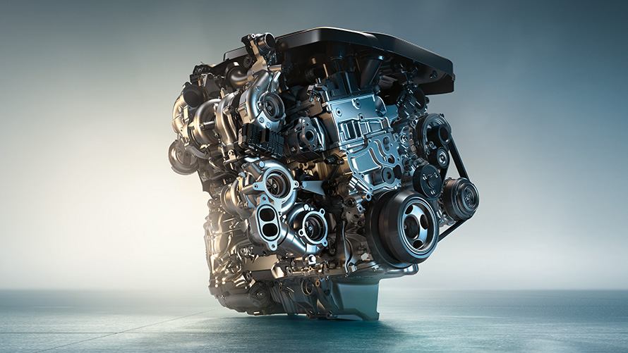 Motore diesel M TwinPower Turbo della BMW X6 M50d Motore diesel M TwinPower Turbo a 6 cilindri in linea Diesel BMW X6 M50d G06