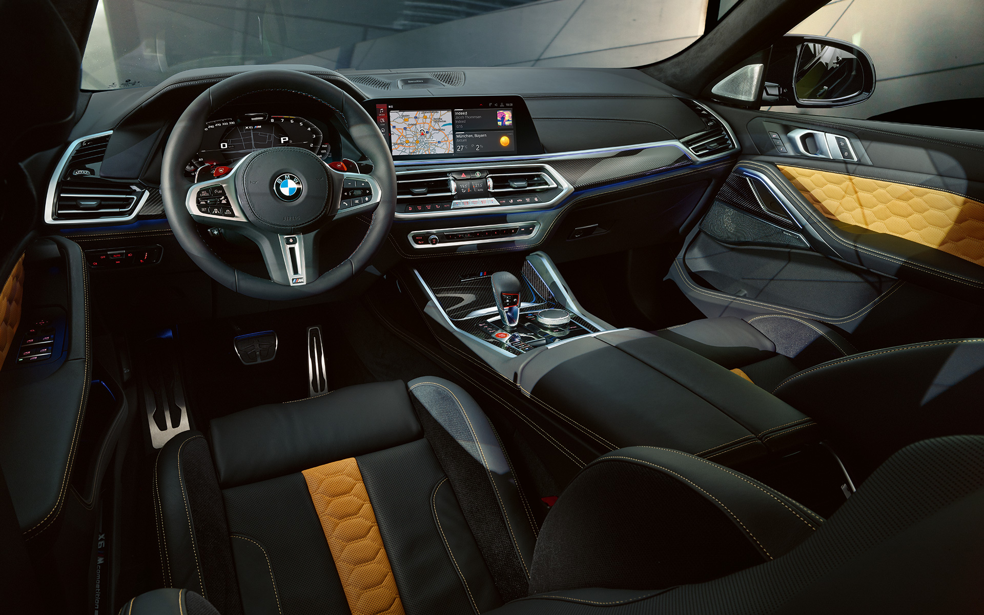 Cockpit BMW X6 M Competition F96 Cockpit BMW X6 M Competition F96 2020 SUV Abitacolo
